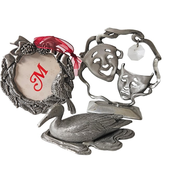 Mixed Collection of Pewter Items 10 pcs - 4