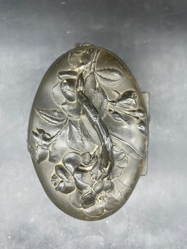 B&W #179 Original Art Nouveau Jewelry Casket / Trinket Box 1904 w Lining - 7