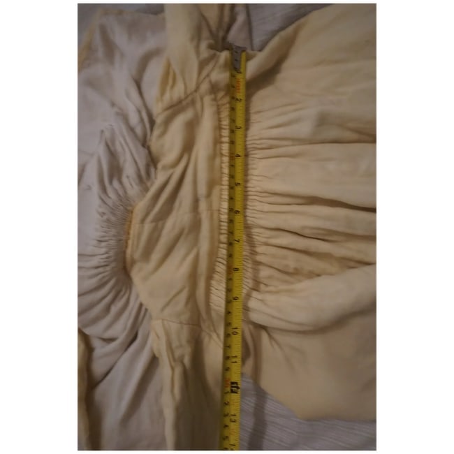 Antique Art Nouveau childs postmortem Bereavement gown - 3