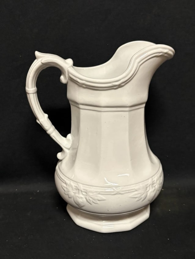 Antique Ironstone Wedgwood Pitcher - 2