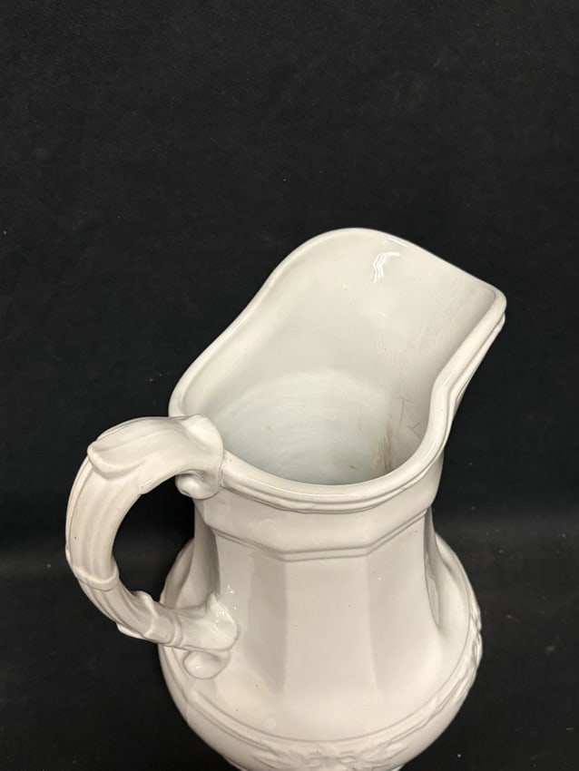 Antique Ironstone Wedgwood Pitcher - 3
