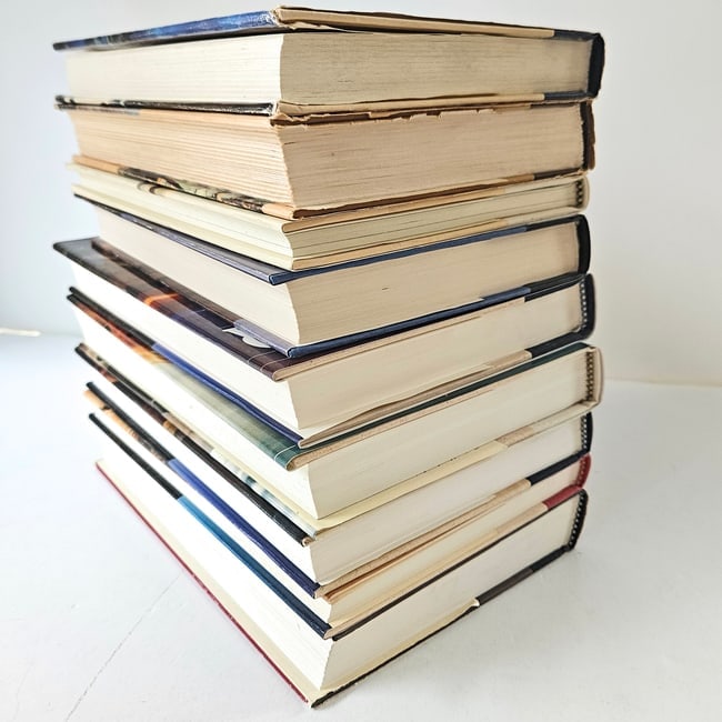Louis L 'Amour Hard Cover Book Bundle - 6