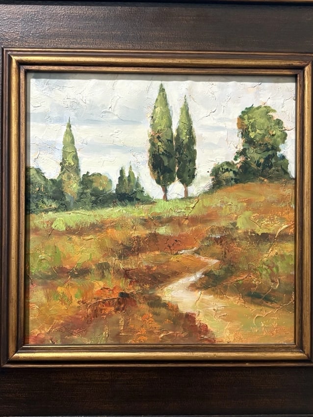 Oil On Canvas Landscape Painting - 2