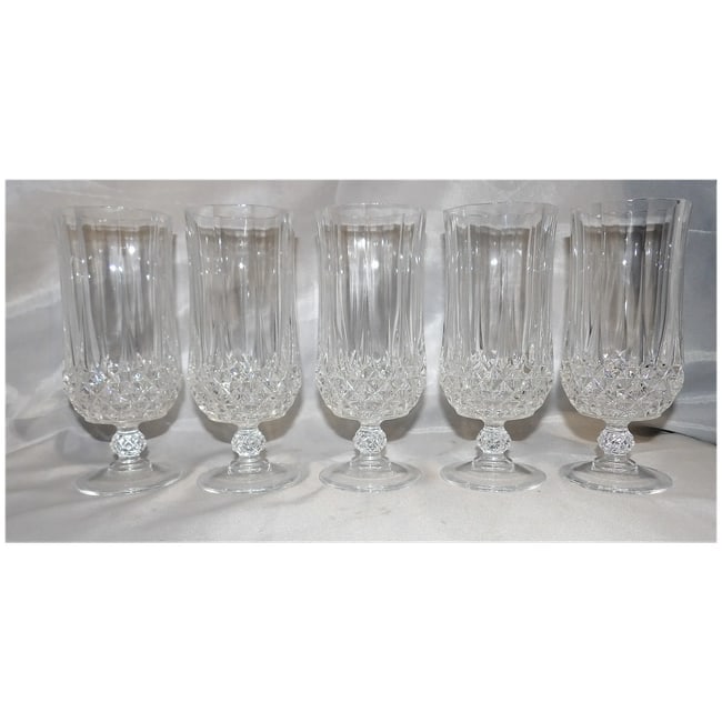 Cristal D'Arques- Durand Longchamp Pattern Ice Tea Glass - 2