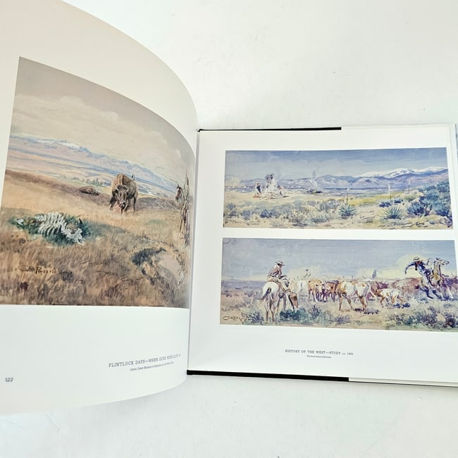 Romance Maker the Watercolors of Charles M Russell by Rick Stewart SIGNED 2011 1st Edition HC DJ - 5