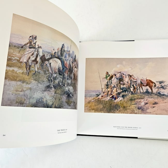 Romance Maker the Watercolors of Charles M Russell by Rick Stewart SIGNED 2011 1st Edition HC DJ - 6