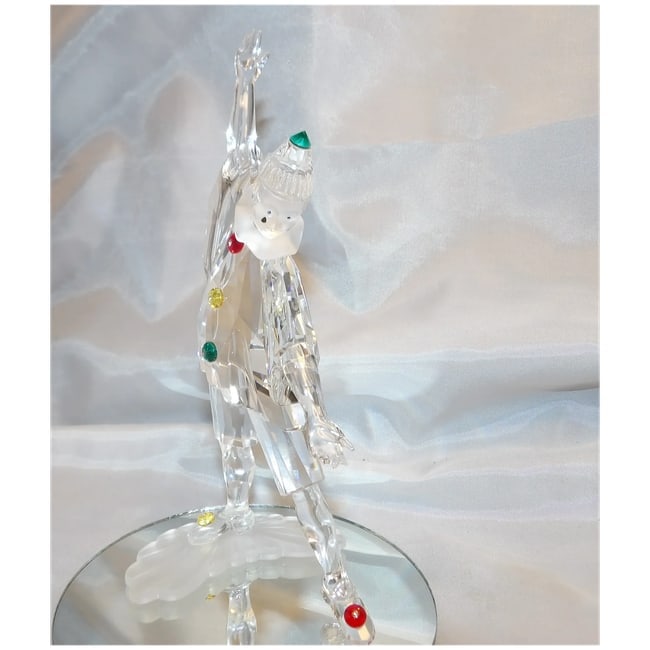 Swarovski Crystal 1999 Annual SCS Masquerade Pierrot Clown In Box - 2