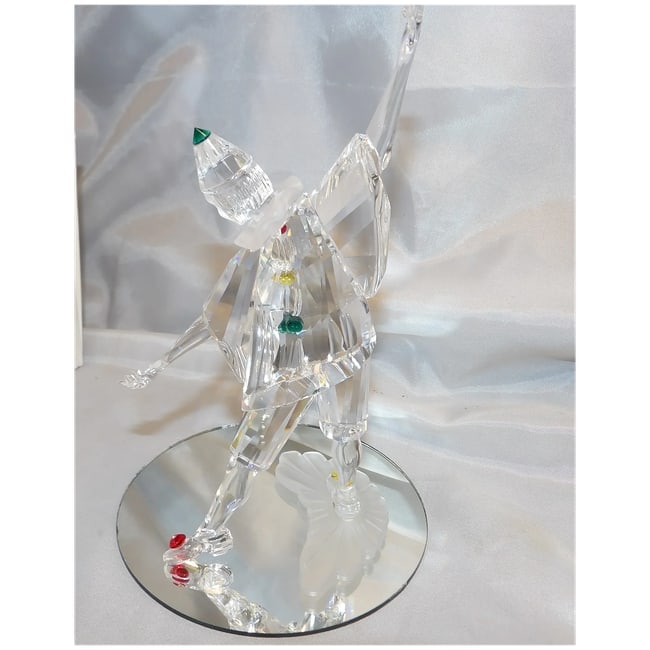 Swarovski Crystal 1999 Annual SCS Masquerade Pierrot Clown In Box - 6