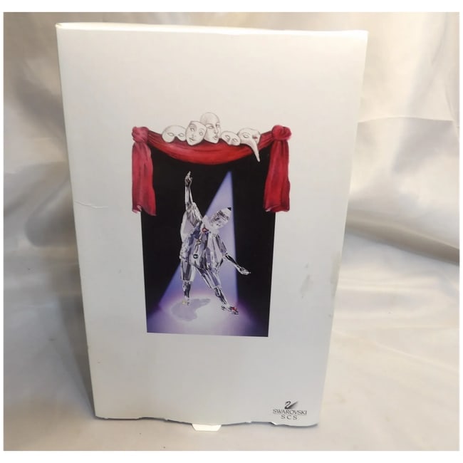 Swarovski Crystal 1999 Annual SCS Masquerade Pierrot Clown In Box - 8