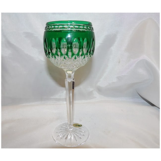 Emerald Green Hock Wine Clarendon by Waterford Crystal - 2
