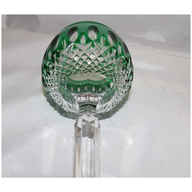Emerald Green Hock Wine Clarendon by Waterford Crystal - 8
