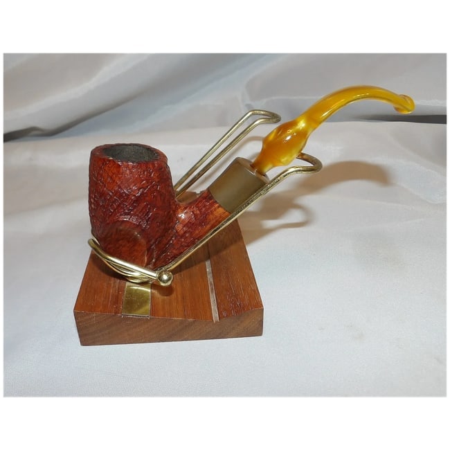 Ben Wade Danish Pride Partially Sandblasted Freehand Tobacco Pipe - 5