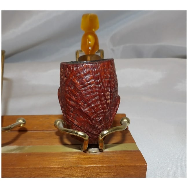 Ben Wade Danish Pride Partially Sandblasted Freehand Tobacco Pipe - 6
