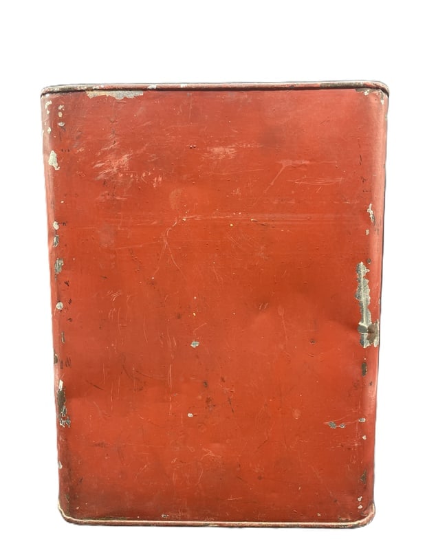 Antique C.D. Kenny Baltimore Tea Bin Store Display Tin with Original Graphics - 5