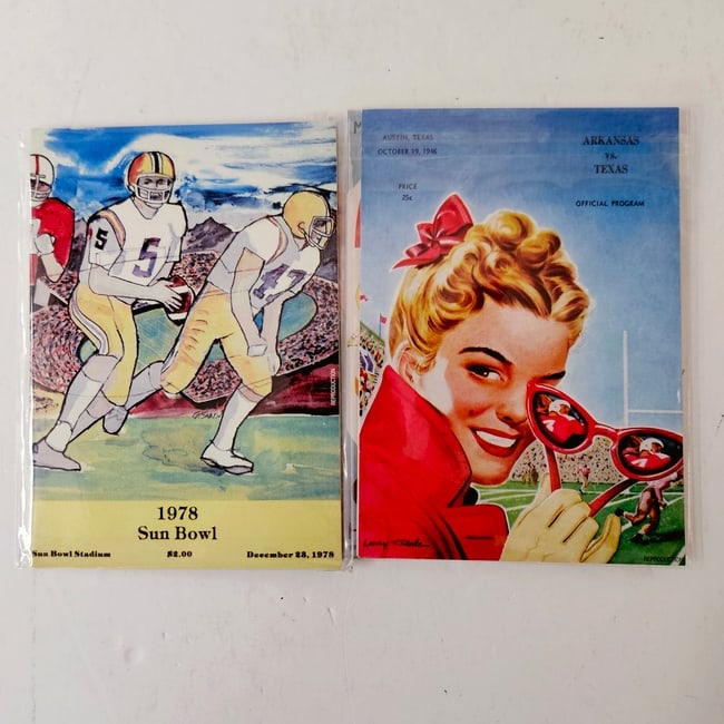Texas Longhorn Postcards Celebrating Texas Collegiate Football History - 9
