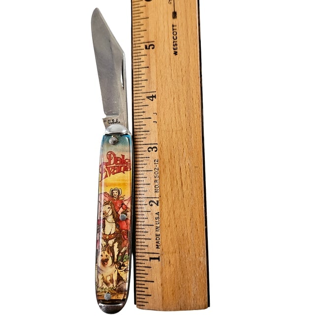 Dale Evans Roy Rogers SIGNED Angel Unaware 1st Edition Pocket Knife and Autobiography - 19