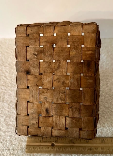 Miniature 7" Rectangular Basket - 2