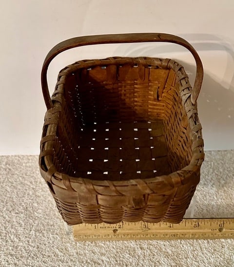 Miniature 7" Rectangular Basket - 6