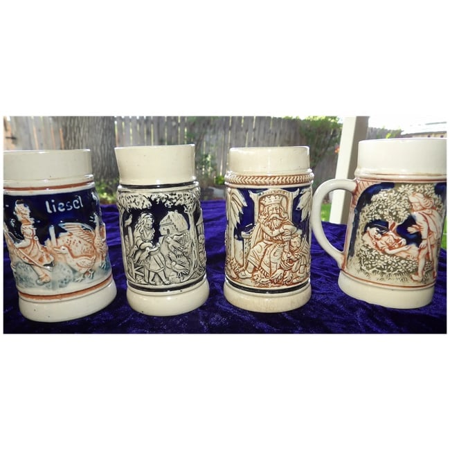 Vintage German Steins - 3