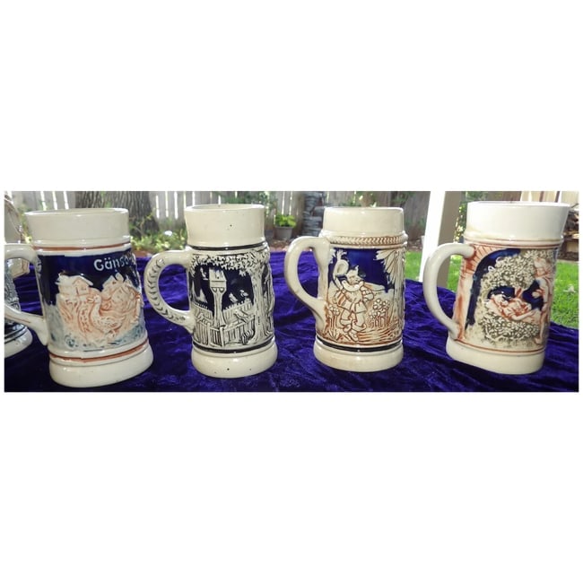 Vintage German Steins - 5