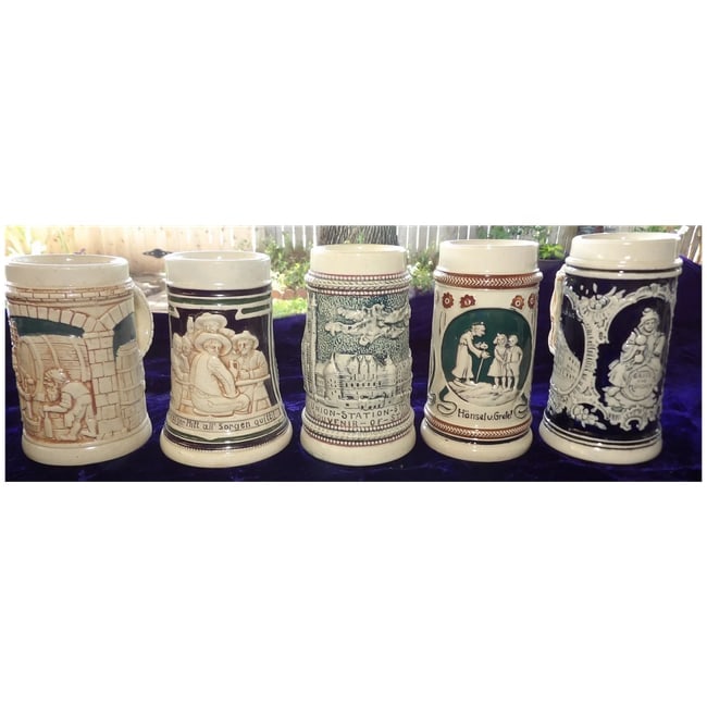 Vintage German Steins - 6