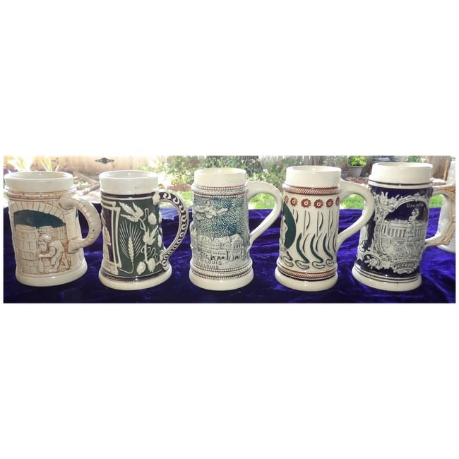Vintage German Steins - 8