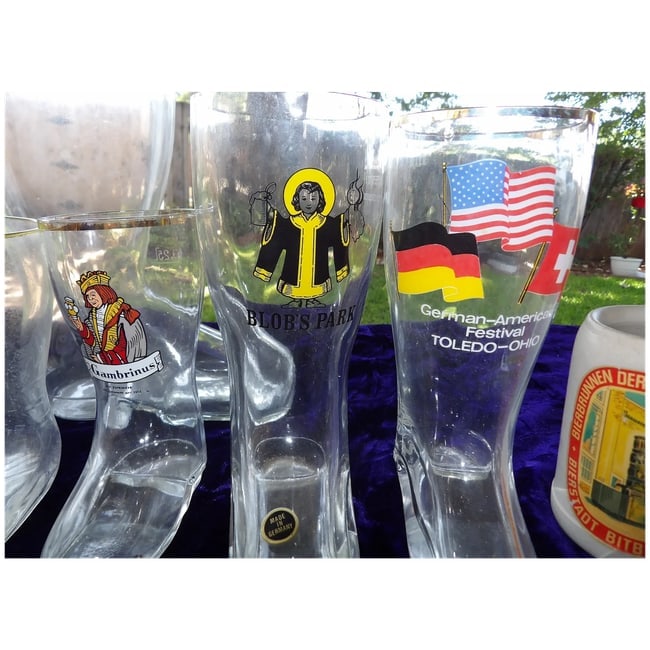 Glass Beer Boots and Steins - 4