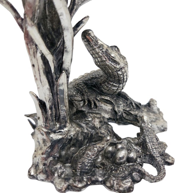 Rare Arthur Court Alligator Crocodile Figurine - 6