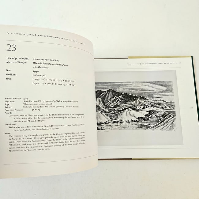 Jerry Bywaters - Lone Star Printmaker 2007 1st Ed HC DJ - 5