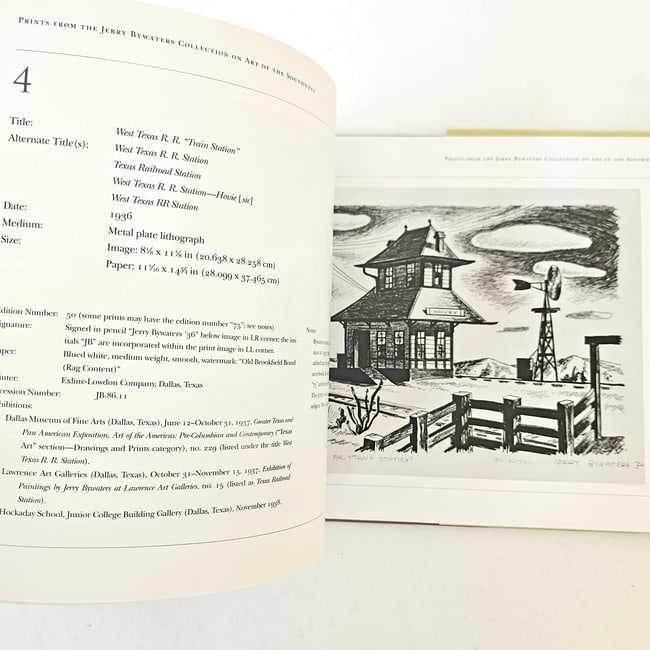 Jerry Bywaters - Lone Star Printmaker 2007 1st Ed HC DJ - 8