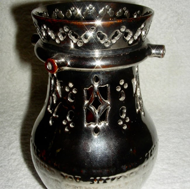 2 Leeds Silver Luster Puzzle Jugs, Late 19th C - 4