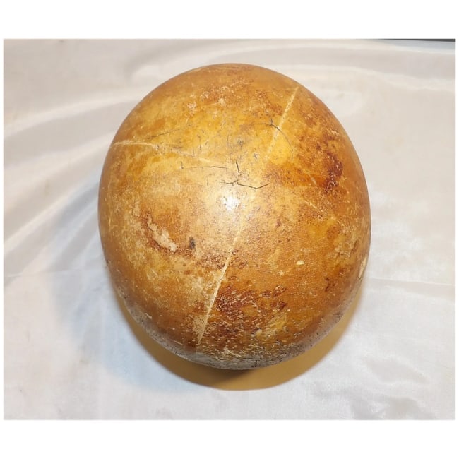 Antique Wooden Millinery Hat Mold Block Natural Finish Display Piece - 6
