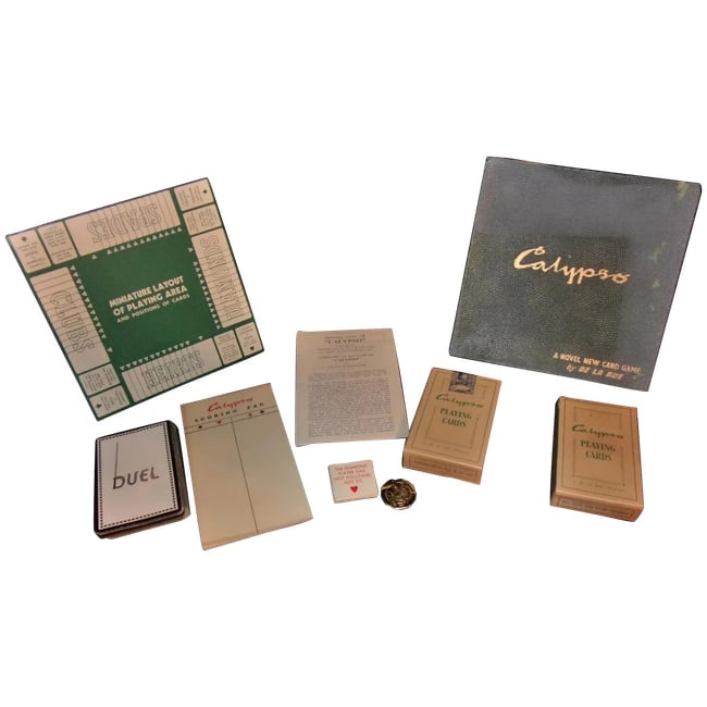 Vintage De La Rue Calypso Card Game Made in England (1 of 7)
