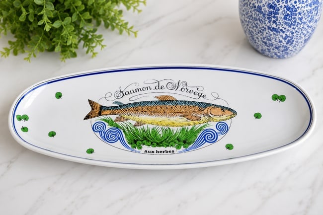 Jacques Lobjoy France LIGNE MARINE Salmon Platter - 4