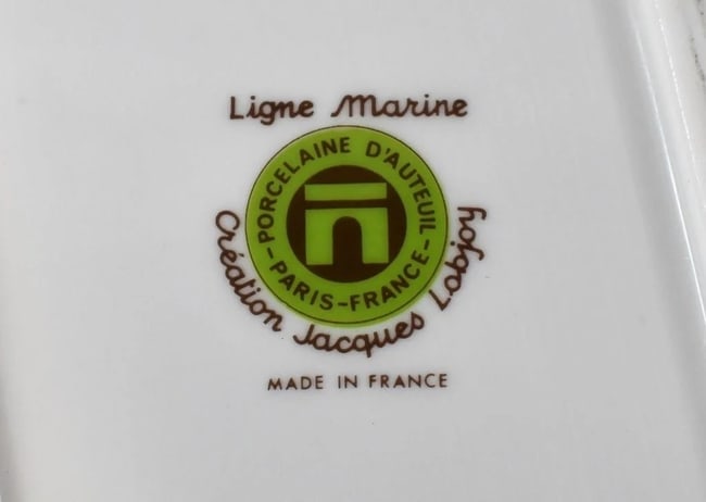 Jacques Lobjoy France LIGNE MARINE Salmon Platter - 5