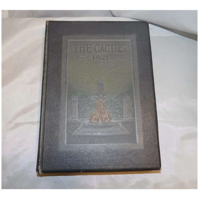 1921 Cactus University of Texas Annual - 2
