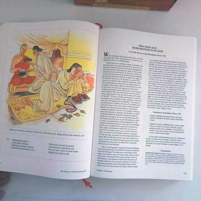 Treasury of Truth: Illustrated Dhammapada by Ven. Weragoda Sarada Maha Thero - 9