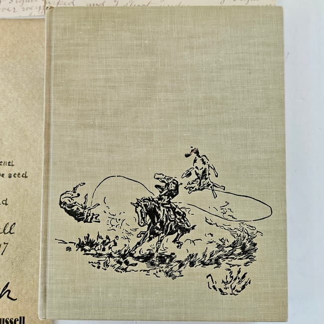 Charles Russell Auction Catalogues and Trails Plowed Under Collection - 2