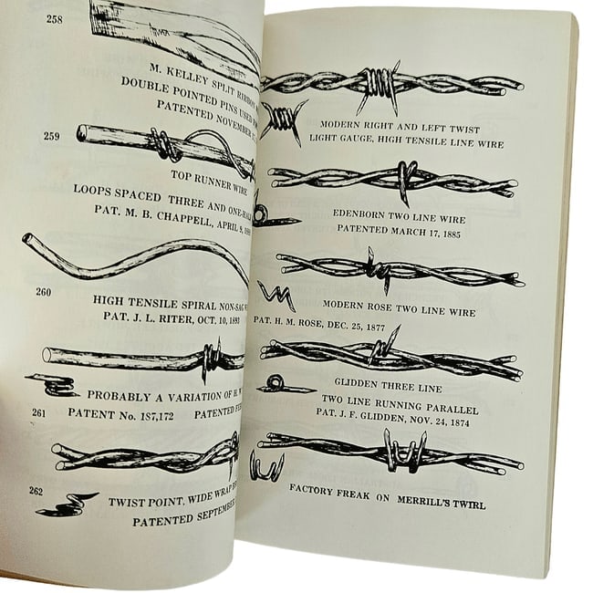Barbed Wire Book Lot Signed - 8