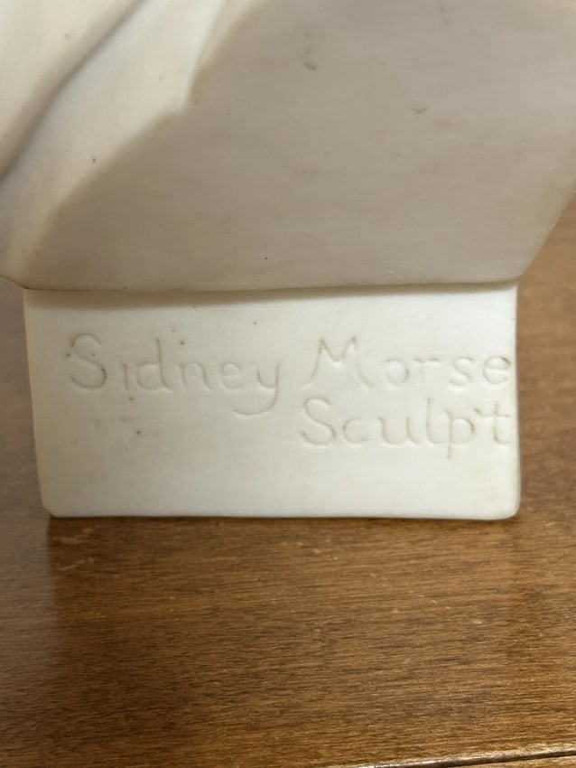oliver wendell holmes Sidney Morse Sculpt Parian Bust - 6