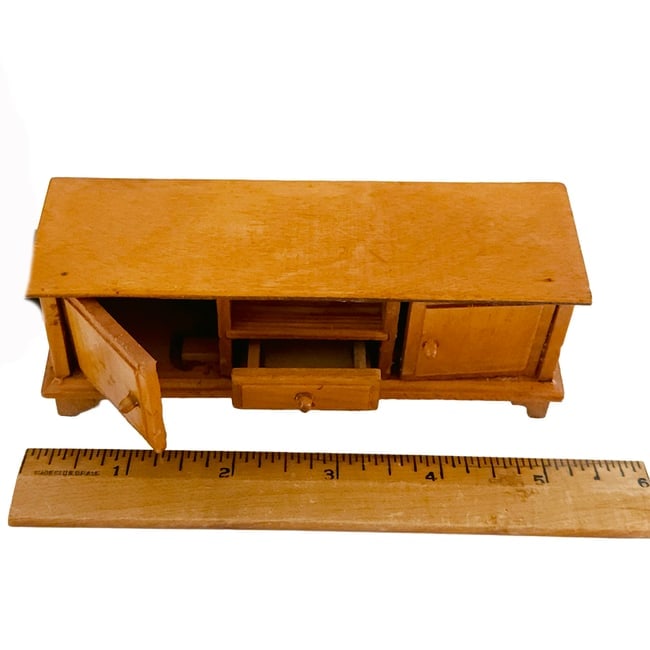 Vintage Wood Dollhouse Furniture - 9