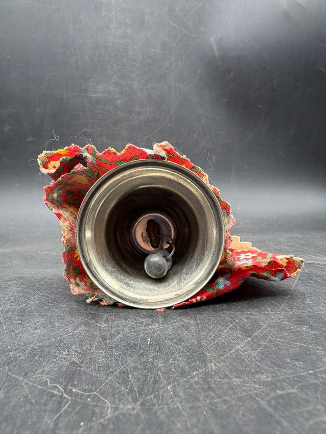 Vintage Stone Mountain Georgia Mammy Dinner Bell Black Americana - 7
