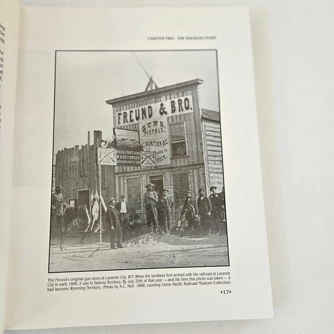 Freund & Bro Pioneer Gun Makers to The West F J Pablo Balentine SIGNED 1st ED 1997 Hardback DJ - 5