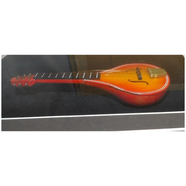 Framed 3D Miniature Musical Instruments - 8