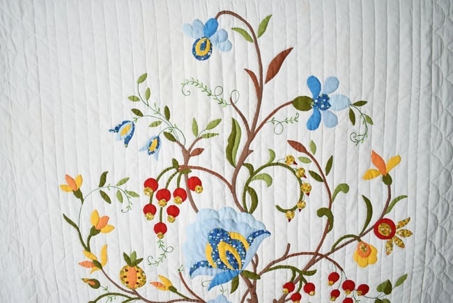 Tree of Life Applique Quilt - 2