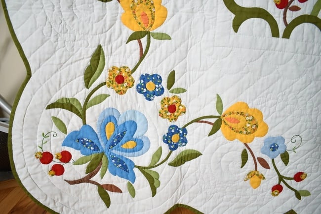 Tree of Life Applique Quilt - 4