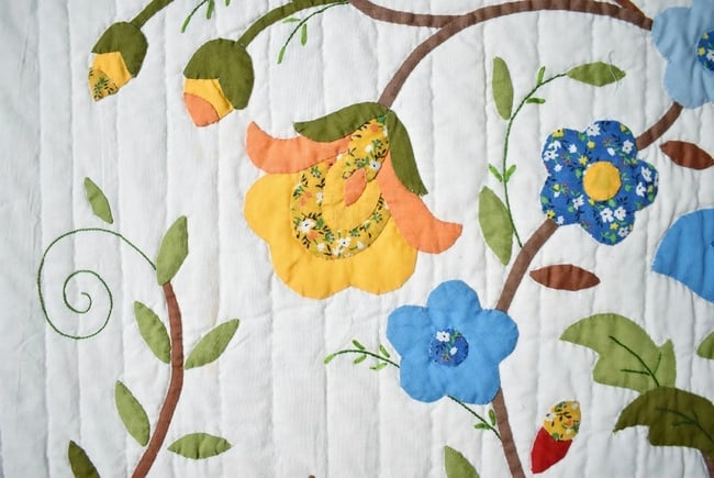 Tree of Life Applique Quilt - 6