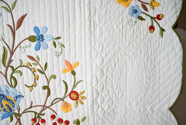 Tree of Life Applique Quilt - 8