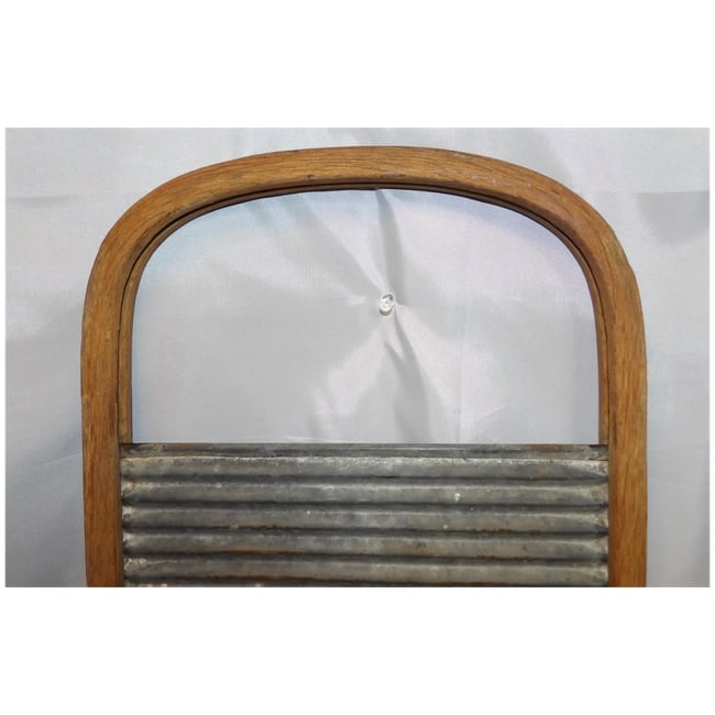 Rare Antique Bent Wood Wash Board - 3