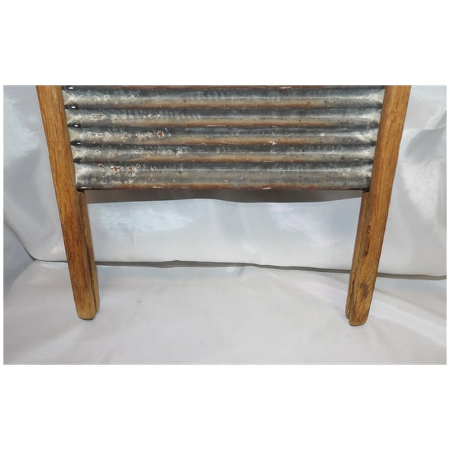 Rare Antique Bent Wood Wash Board - 4